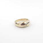 Lady's 9ct bi-tone dress ring